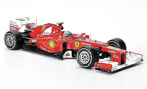 Ferrari F1 F2012 1/43 Hot Wheels No.5 F.Alonso Saison 2012 modelauto