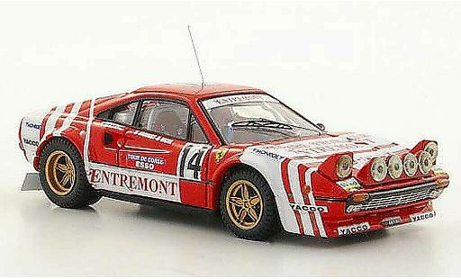 Ferrari 308 GTB 1/43 Best Gr.4 No.14 Andruet / Biche Tour de Corse 1981 modelauto