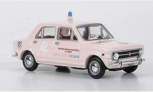 Fiat 128 Berlina 1/43 Rio Croce Rossa Celeste - rotes Kreuz 1971 modelauto