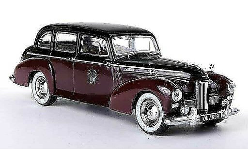 Humber Pullman Rothschild 1/43 Oxford zwart/rood RHD modelauto