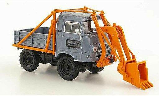 Sinpar Castor MAD Pierrefitte 1/43 Eligor avec Presto-Bull Ladeschaufel modelauto