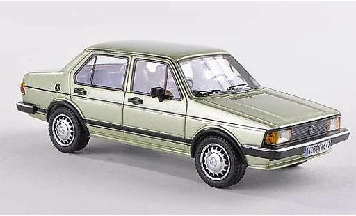 Volkswagen Jetta I 1/43 Neo -groen 4-portes 1980 modelauto