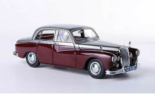 Daimler Majestic Berline 1/43 Neo Major grijs/rood 1959 modelauto