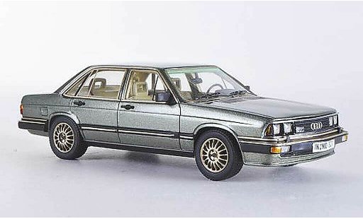 Audi 200 5t 1/43 Neo (Typ 43) grijs groen 1980 modelauto