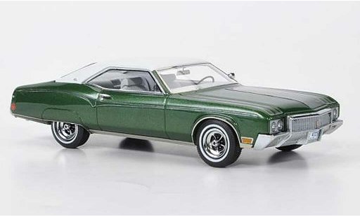 Buick Riviera coupe 1/43 Neo 1970 Mk.II groen/wit modelauto