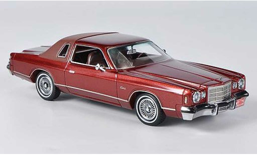 Dodge Charger 1976 1/43 Neo Mk.IV rood/rood modelauto