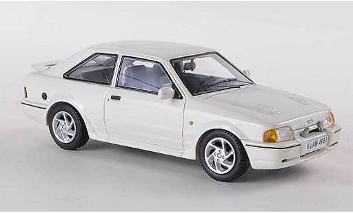Ford Escort MK4 1/43 Neo Turbo wit 1986 modelauto