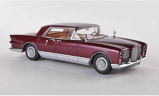 Facel Vega Excellence Berline 1/43 Neo rood/grijs 1958 modelauto