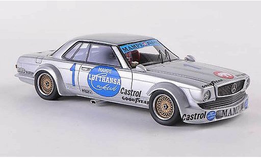 Mercedes 450 Base 1/43 Neo AMG (C107) No.1 Mampe ETCC Nurburgring 1978 modelauto