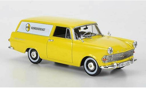 Opel Rekord P2 1/43 Starline Caravan Kundendienst 1960 modelauto