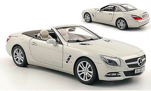 Mercedes Classe SL Base 1/18 Norev (R231) grijs metallic 2012 modelauto
