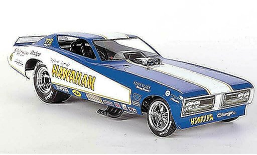 Dodge Charger 1971 1/18 Ertl Funny Car Hawaiian Racing B.Mass NHRA modelauto