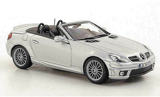 Mercedes Classe SLK AMG 1/43 Minichamps 55 (R171) grijs modelauto