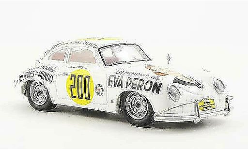 Porsche 356 1953 1/43 TrueScale Miniatures No.200 J.Evans de Lopez Carrera Panamericana Mexiko modelauto