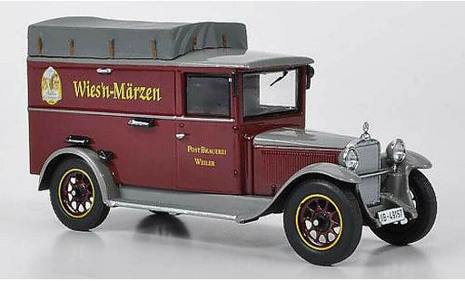 Mercedes L1000 Base 1/43 Premium ClassiXXs Express avec dakplane Postbrauerei Weiler modelauto