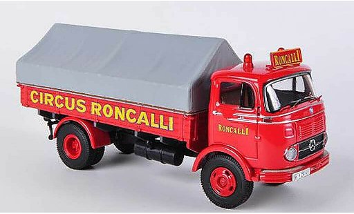 Mercedes LP 911 Base 1/43 Premium ClassiXXs laadbak Circus Roncalli PP-LKW modelauto