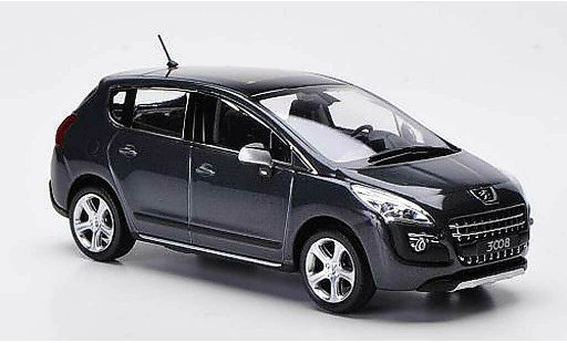 Peugeot 3008 Base 1/43 Norev grijs 2009 modelauto
