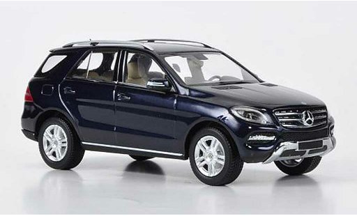 Mercedes Classe M Base 1/43 Minichamps blauw 2011 modelauto
