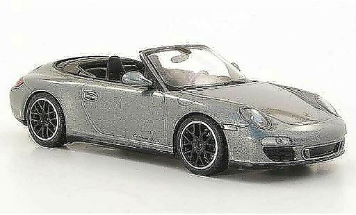 Porsche 911 GTS 1/43 Minichamps Cabriolet Carrera (II) grijs 2011 modelauto