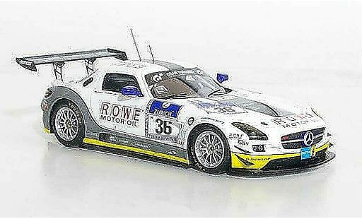 Mercedes SLS GT3 1/43 Minichamps AMG GT3No.36 Rowe Racing 24h Nurburgring 2011 modelauto