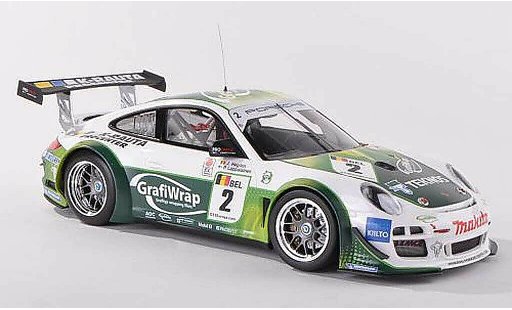 Porsche 911 GT3 1/18 Minichamps R 2011 No.2 Prospeed Competition FIA Meisterschaft Lappalainen/Heylen modelauto