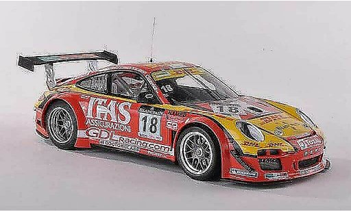 Porsche 911 GT3 1/18 Minichamps R 2011 No.18 DHL/Itas De Lorenzi Racing 24h Spa De Lorenzi/Bonetti/Caccia/Bontempelli modelauto