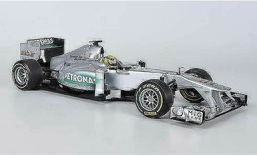 Mercedes F 2009 1/18 Minichamps AMG Team No.8 Petronas N.Rosberg Showcar 2012 modelauto