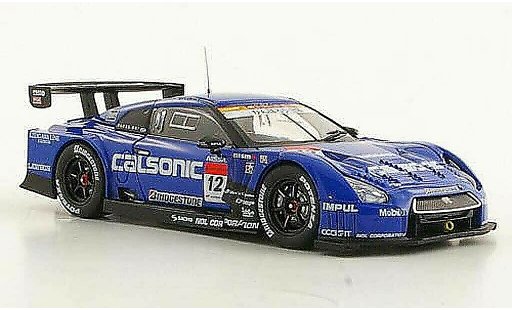 Nissan Skyline Base 1/43 Ebbro GT-R No.12 Calsonic Impul Super GT500 Okayama 211 modelauto
