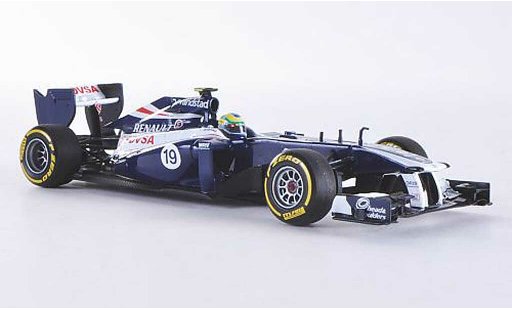 Renault F1 2012 1/43 Minichamps Williams Team No.19 B.Senna Prasentationsfahrzeug modelauto