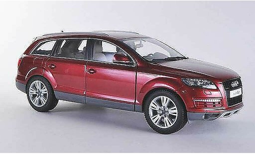 Audi Q7 suv 1/18 Kyosho rood 2009 modelauto