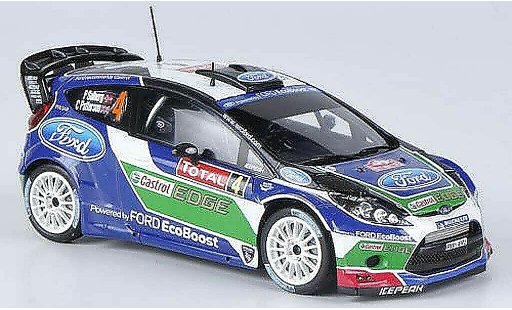 Ford Fiesta WRC 1/43 Spark No.4 Castrol P.Solberg / C.Patterson Rally Monte Carlo 2012 modelauto