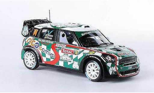 Mini Cooper WRC 1/43 Spark Works No.14 Palmerinha Rally Monte Carlo 2012 P.Nobre/E.Paula modelauto