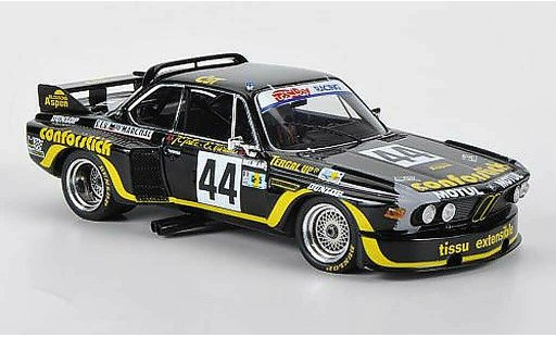 Bmw 3.5 course 1/43 Spark No.44 Conforstick J-C.Justice/J.Belin 24h Le Mans 1976 modelauto