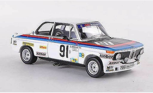 Bmw 2002 tii 1/43 Spark No.91 24h Le Mans D.Brillat/G.Gagliardi/M.Degoumois modelauto