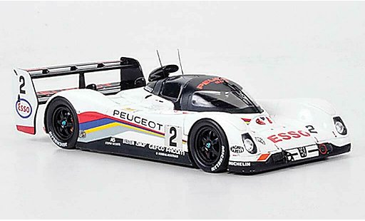 Peugeot 905 1992 1/43 Spark EV1 bis No.2 Esso 24h Le Mans modelauto