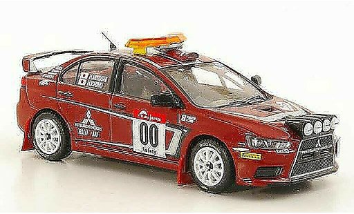 Mitsubishi Lancer Evolution X 1/43 IXO No.00 H.Miyoshi / H.Ichino Safety Car Rally Japan 2007 modelauto