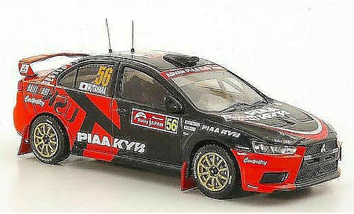 Mitsubishi Lancer Evolution X 1/43 IXO No.56 RalliArt F.Nutahara / H.Ichino Rally Japan 2008 modelauto