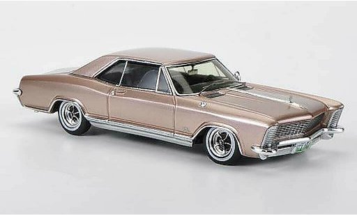 Buick Riviera coupe 1/43 Spark 1965 flieder modelauto