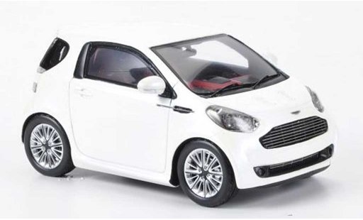 Aston Martin Cygnet citadine 1/43 Spark wit 2011 modelauto