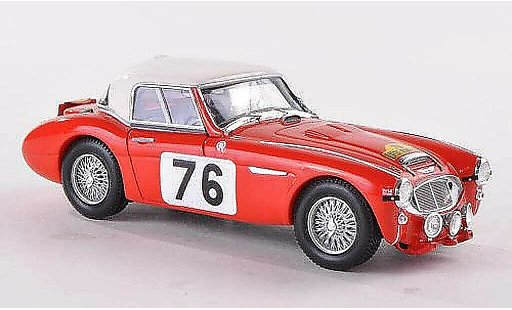Austin Healey 3000 course 1/43 Spark No.76 Rally Liege-Rome-Liege 1960 P.Moss/A.Wisdom modelauto