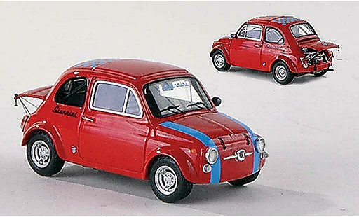 Fiat 695 Giannini 1/18 Spark rood 1971 modelauto