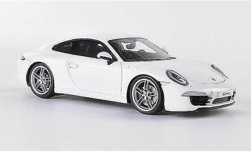 Porsche 911 Carrera 1/43 Spark wit 2012 modelauto