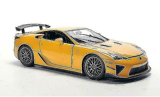 Lexus LFA Nurburgring Package 1/18 Autoart oranje 2011 modelauto