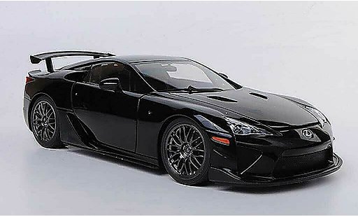 Lexus LFA Nurburgring Package 1/18 Autoart zwart 2011 modelauto