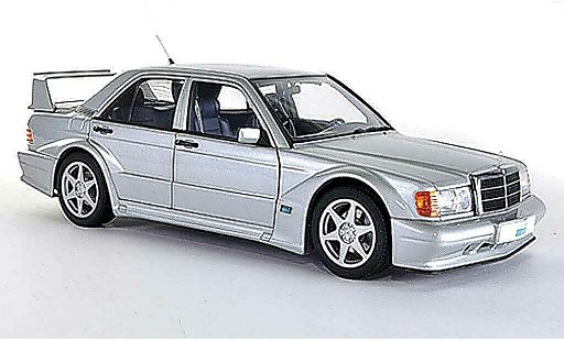 Mercedes 190 Evo 1/18 Autoart E 2.5-16V 2 (W201) grijs 1989 modelauto