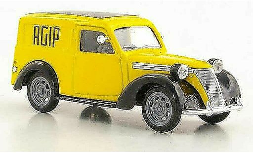 Fiat 1100 Furgone 1/43 Brumm Agip 1950 modelauto