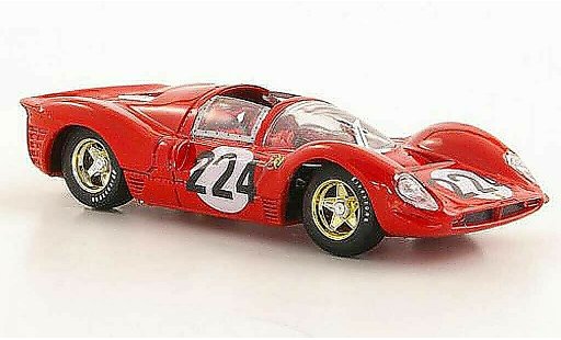 Ferrari 330 P4 1/43 Brumm No.224 Vaccarella / Scarfiotti Targa Florio 1967 modelauto