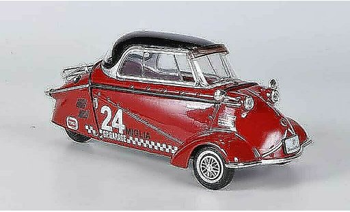 Messerschmitt KR 200 Base 1/18 Revell rood No.24 GP.Garage modelauto