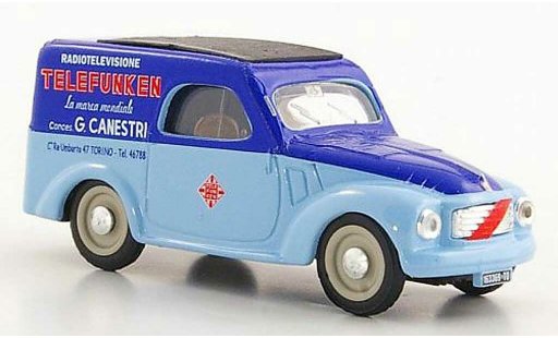 Fiat 500 C 1/43 Brumm Belvedere Telefunken Service 1950 modelauto