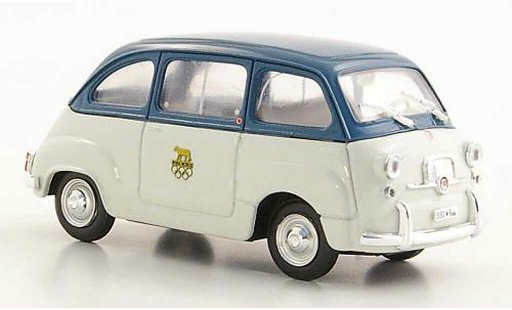 Fiat 600 Multipla 1/43 Brumm D Abebe Bikila XVII. Olympiade Rom 1960 modelauto
